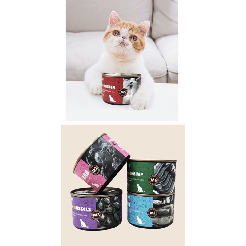Pate lon cao cấp Miaoshuang cho Mèo - Pate cho mèo với sốt siêu thơm ngon [ Best Seller ]