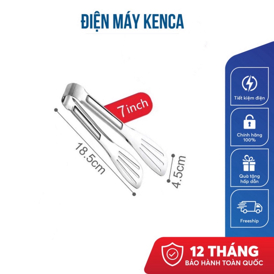 Kẹp Gắp Thức Ăn Bằng Thép Không Gỉ 304