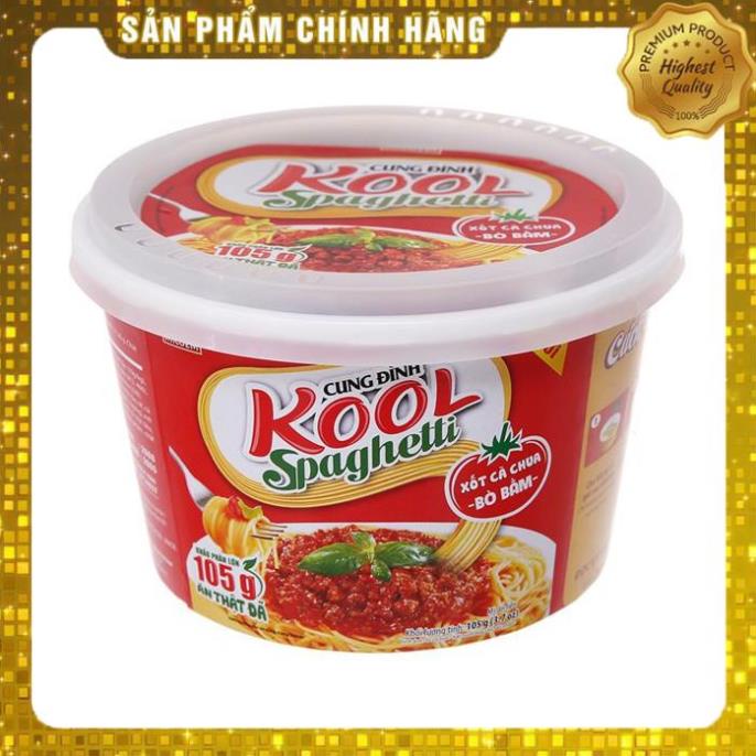 Mì Trộn Cung Đình Kool Spaghetti Bát 105g | BigBuy360 - bigbuy360.vn