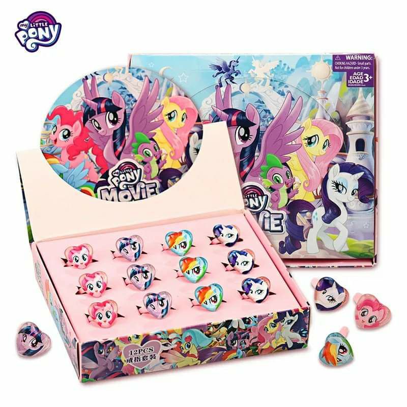 Nhẫn đeo tay hoạt hình pony