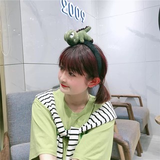 Bờm khủng long đáng yêu, phụ kiện cài tóc khủng long