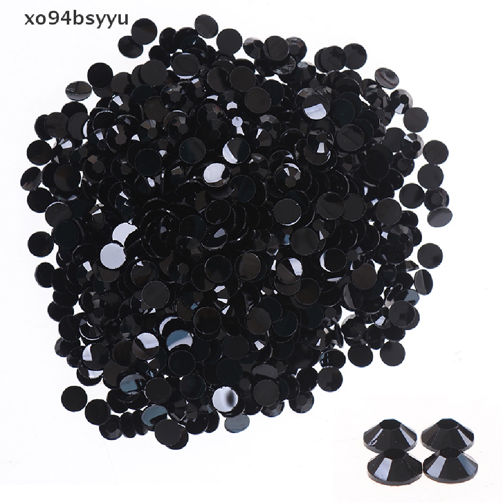 [Hàng mới về] 1000 Hạt pha lê ab mặt phẳng đính trang trí quần áo / móng tay nghệ thuật
