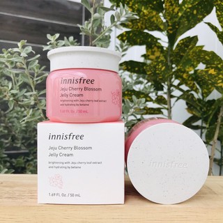 (Chính hãng thanh lý date 2024) Kem dưỡng ẩm sáng da từ hoa anh đào đảo Jeju innisfree Cherry Blossom Jelly Cream 50ml