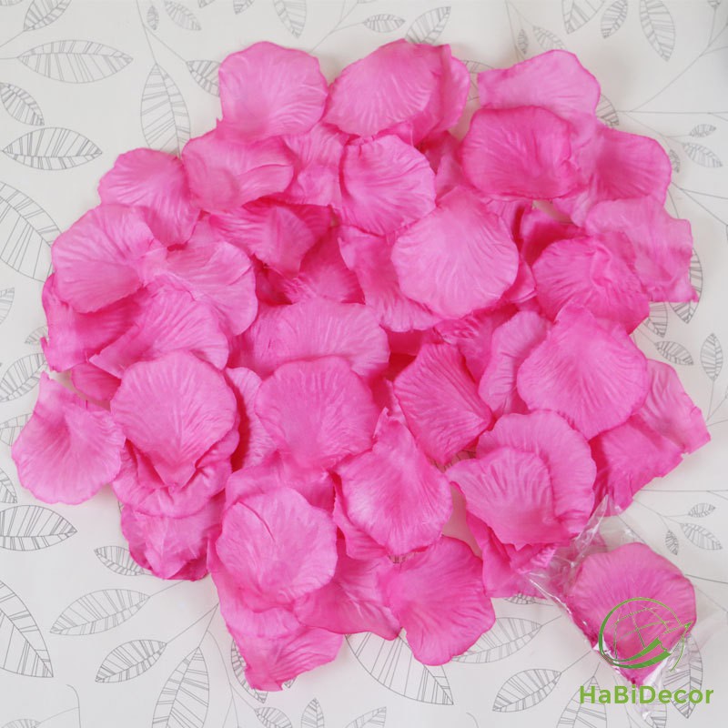 Set 100 cánh hoa hồng rải trang trí sinh nhật, trang trí phòng cưới đẹp lãng mạn HH01