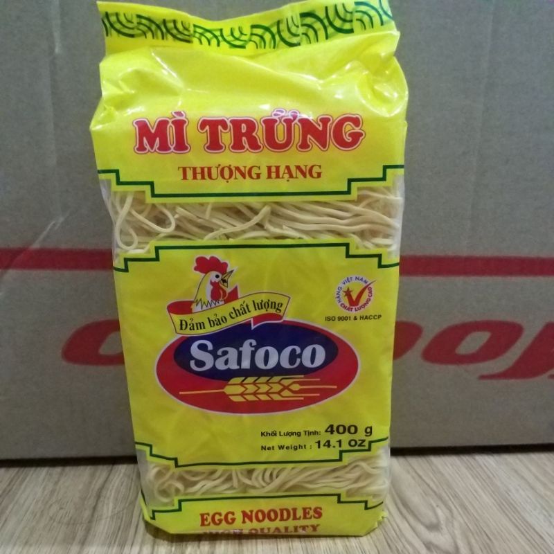 Mì trứng thượng hạng Safoco 400g