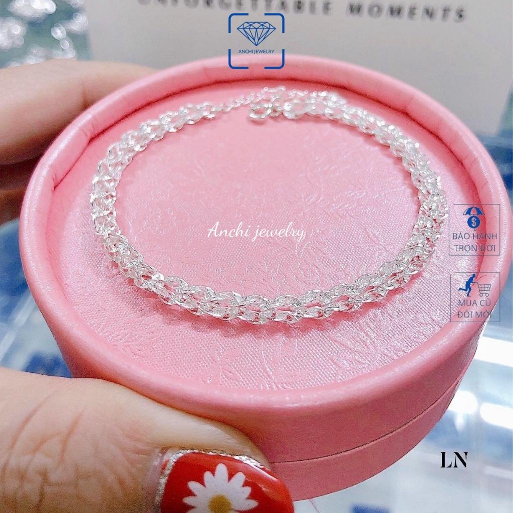Lắc tay đuôi phụng, chuẩn bạc ta cao cấp sáng đẹp - Anchi jewelry
