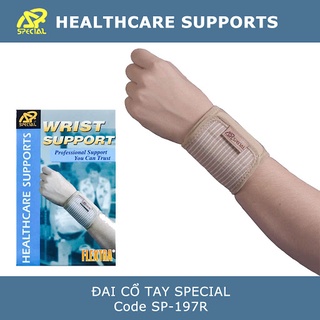 Đai cổ tay hỗ trợ chấn thương, tập luyện thể thao Đài Loan Special SP197R