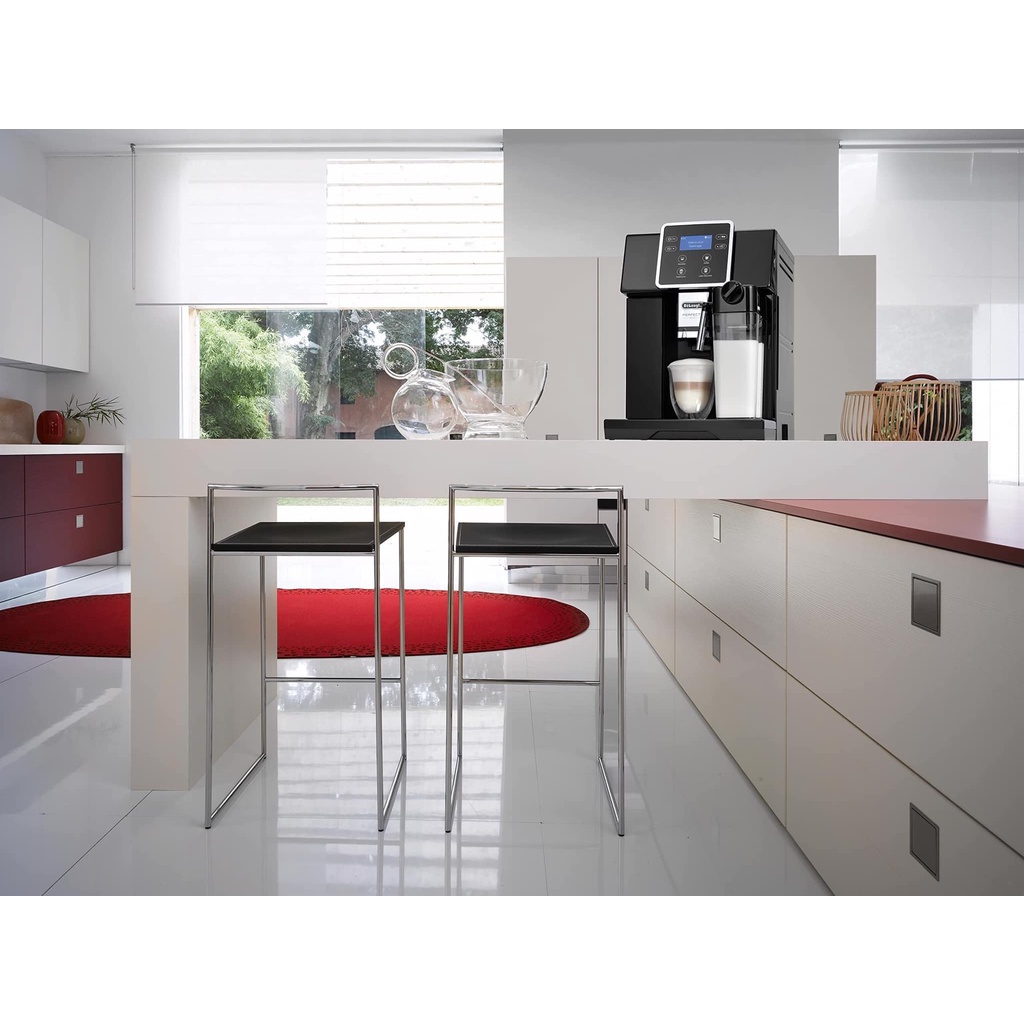 Máy pha cà phê Delonghi Esam 420.40.b Perfecta Evo - Máy pha cà phê tự động từ cà phê hạt và bột Delonghi