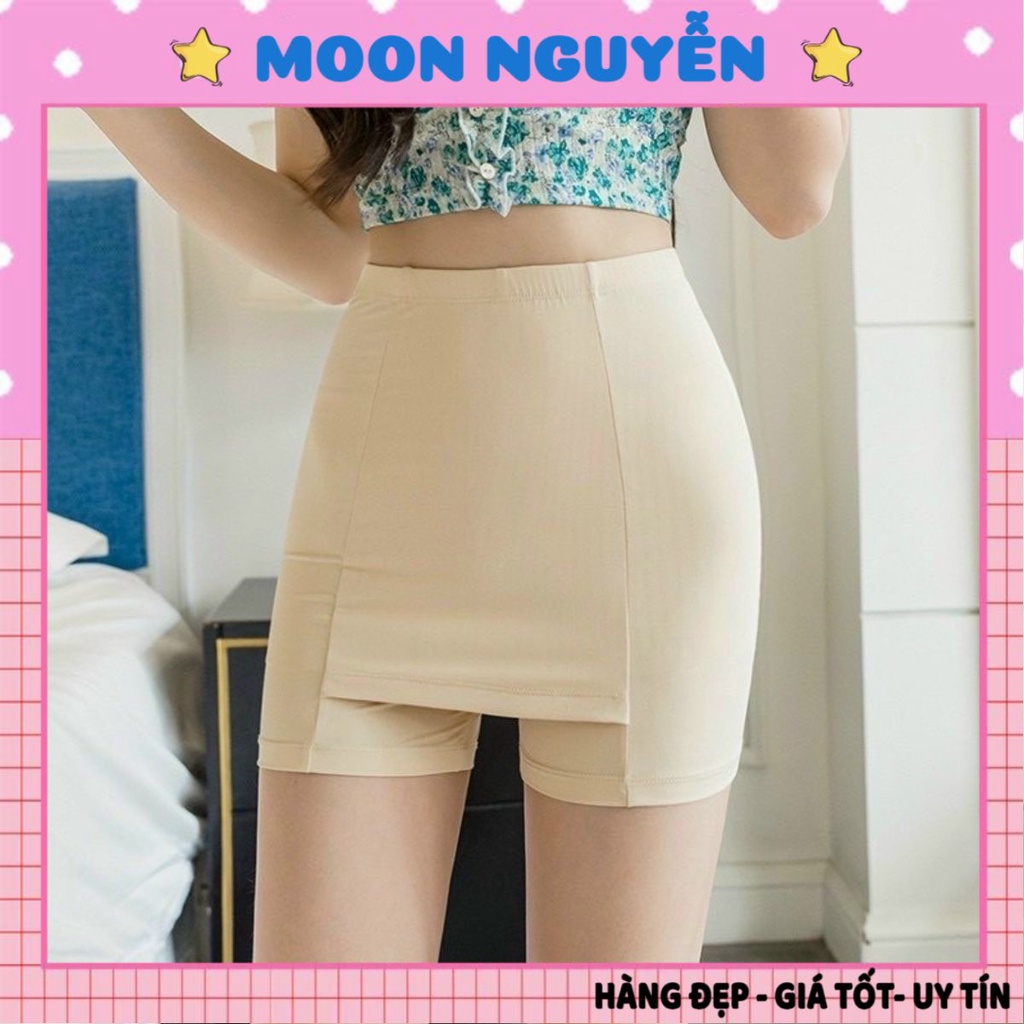 Quần lót đùi mặc trong váy bảo hộ chống lộ khuyết điểm chất thun lạnh co giãn QV2