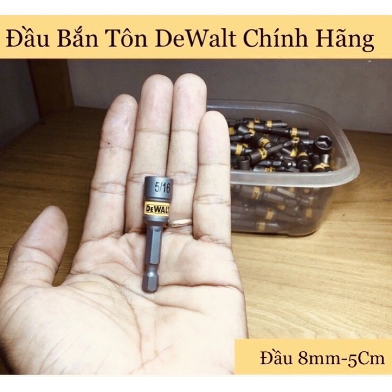 Đầu Bắn Tôn DEWALT 8MM ̣ Chính Hãng Siêu Bền