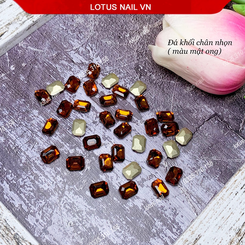 Đá khối nail, đá khối chân nhọn siêu sáng