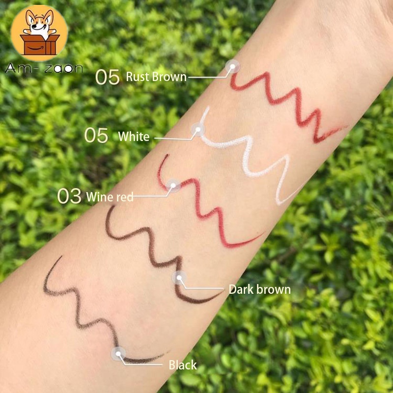 Bút Kẻ Mắt Ngòi Mảnh Mịn Mượt Trang Điểm Lâu Trôi Không Nhòe Kháng Nước