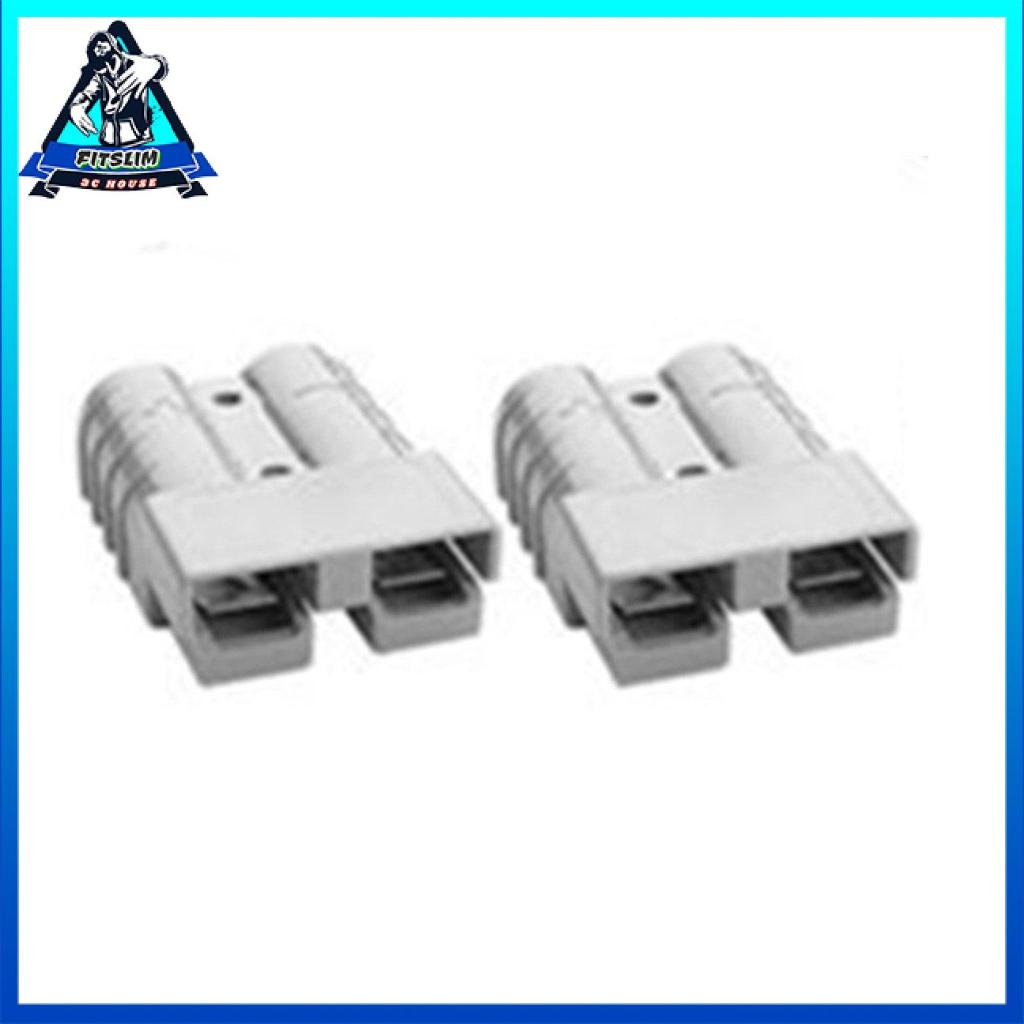 2 phích cắm sạc đầu nối 10X Anderson DC 50 Amp 12-24V 6AWG