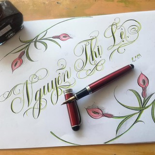 Bút Jinhao X750 (ngòi G trắng, thanh đậm tốt)