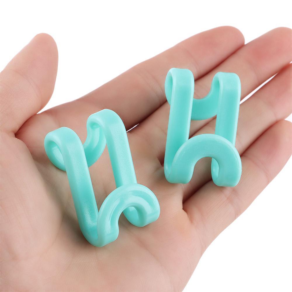 Set 1 / 6 / 12 Móc Treo Quần Áo Mini Tiết Kiệm Diện Tích