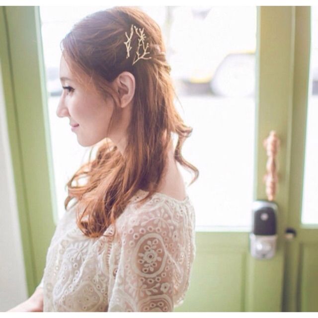 Kẹp tóc nhành cây Hàn Quốc