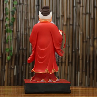 Tượng thần Nguyệt Lão Mặt trăng Ông già Yue Lao Xing Jun mai mối tuyển hoa đào dẫn tân hôn về phòng khách để tạc ph