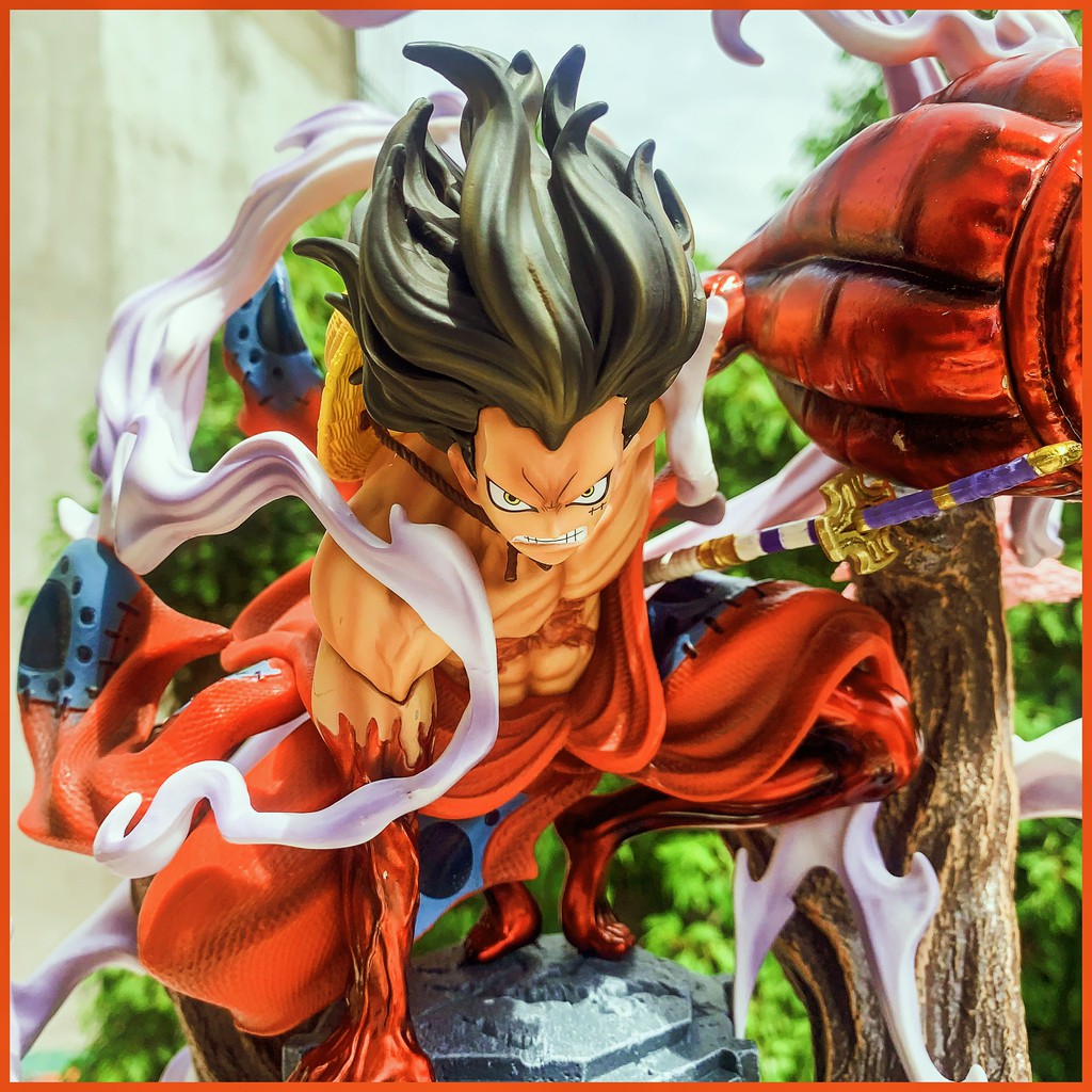 Mô hình luffy snakeman gear 4 đại chiến wano