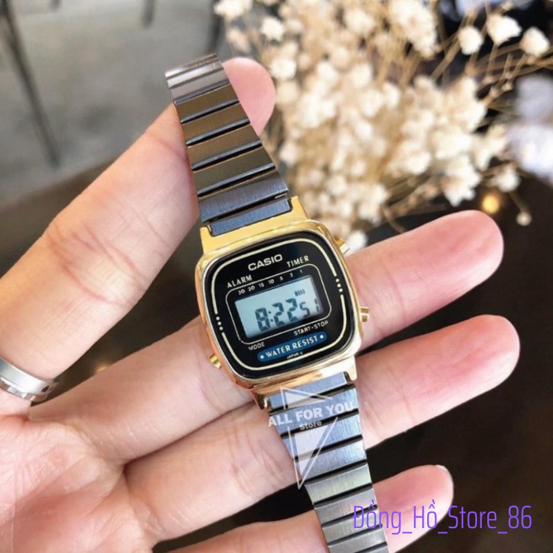 [Thẻ BH 12 Tháng] Đồng Hồ Điện Tử Casio Nữ LA_670 Bản Mini Nhẹ Nhàng, Phong Cách Trẻ Trung , Thanh Lịch, 30mm, 2 Màu. | BigBuy360 - bigbuy360.vn