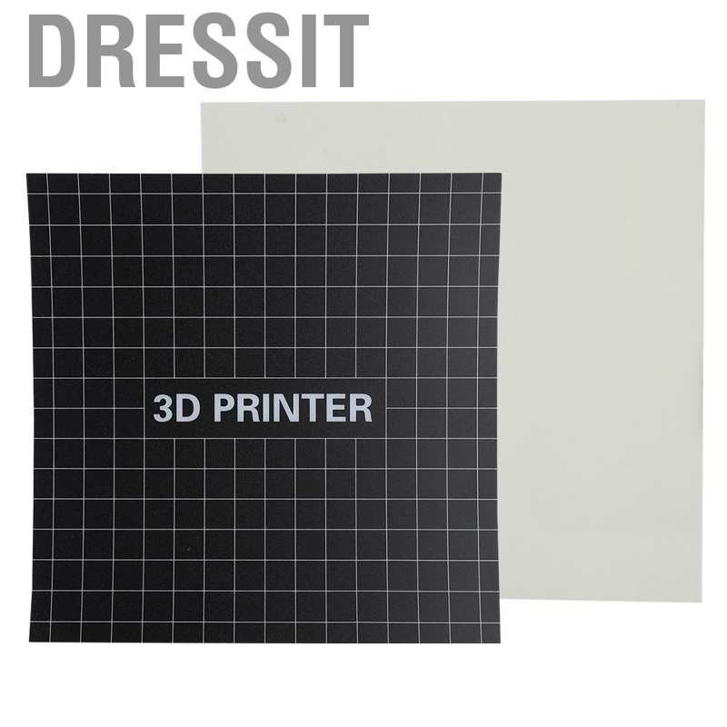 Dressit Heatbed High Temperature Resistant Panel + Platform Sticker for 3D Printer DH