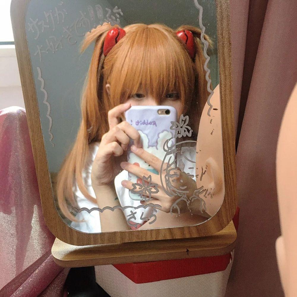 Kẹp Tóc Trang Trí Hoạt Hình Hàn Quốc Cho Nữ Asuka Langley Soryu Ayanami Rei