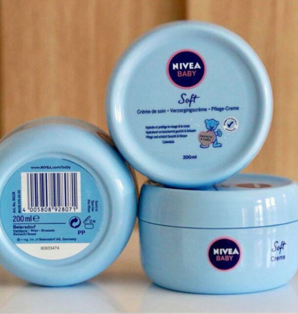 Kem nẻ và dưỡng da cho be Nivea Baby Creme 