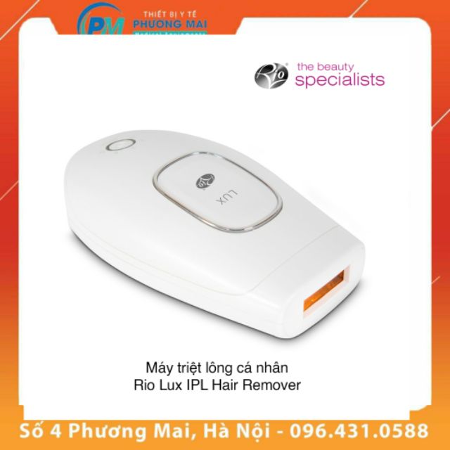  MÁY TRIỆT LÔNG CÁ NHÂN RIO IPHH IPL+ Tặng máy đo đường huyết sinocare trị giá 300.000₫