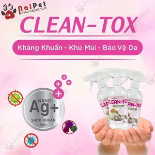 Xịt Khử Mùi Hôi Diệt Khuẩn Chuồng Cho Vật Nuôi Clean-Tox Amitavet 500ml