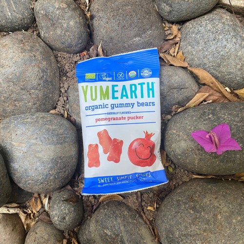Kẹo dẻo hữu cơ cho bé vị trái cây hình gấu Yumearth 50g