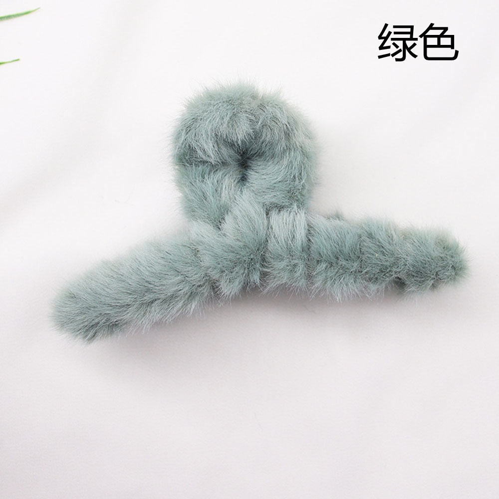 Dễ Thương Kẹp Tóc Lông Thỏ Đáng Yêu Cho Nữ