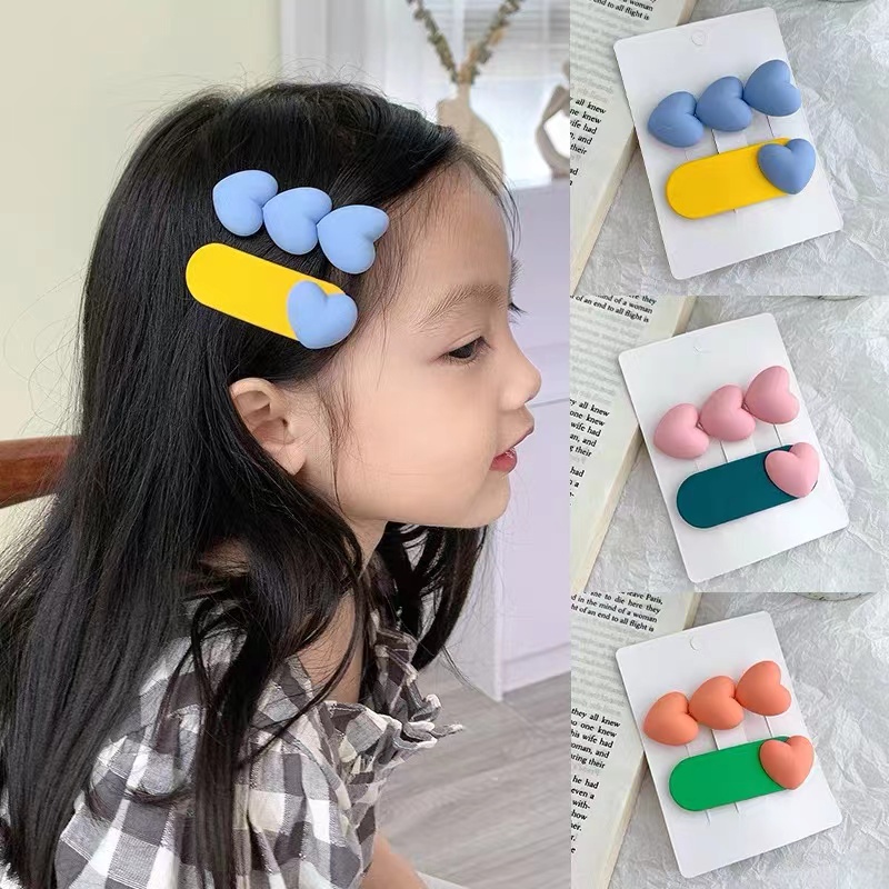 Korean colorful children's fashion hairpin