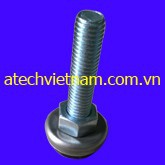 Chân tăng chỉnh chiều cao đế cao su phi 32