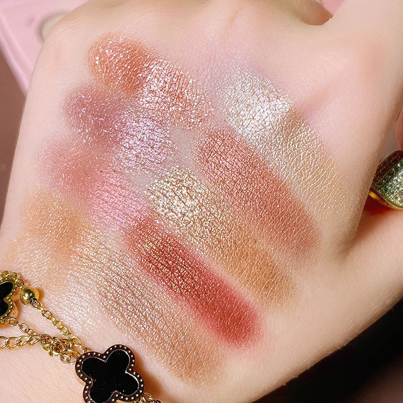 Bảng Phấn Mắt ErshiQi 30 Màu Lì Lấp Lánh Trang Điểm Chuyên Nghiệp