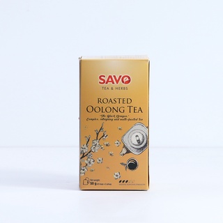 Trà Oolong Rang Túi Lọc SAVO (Hộp 25 gói)