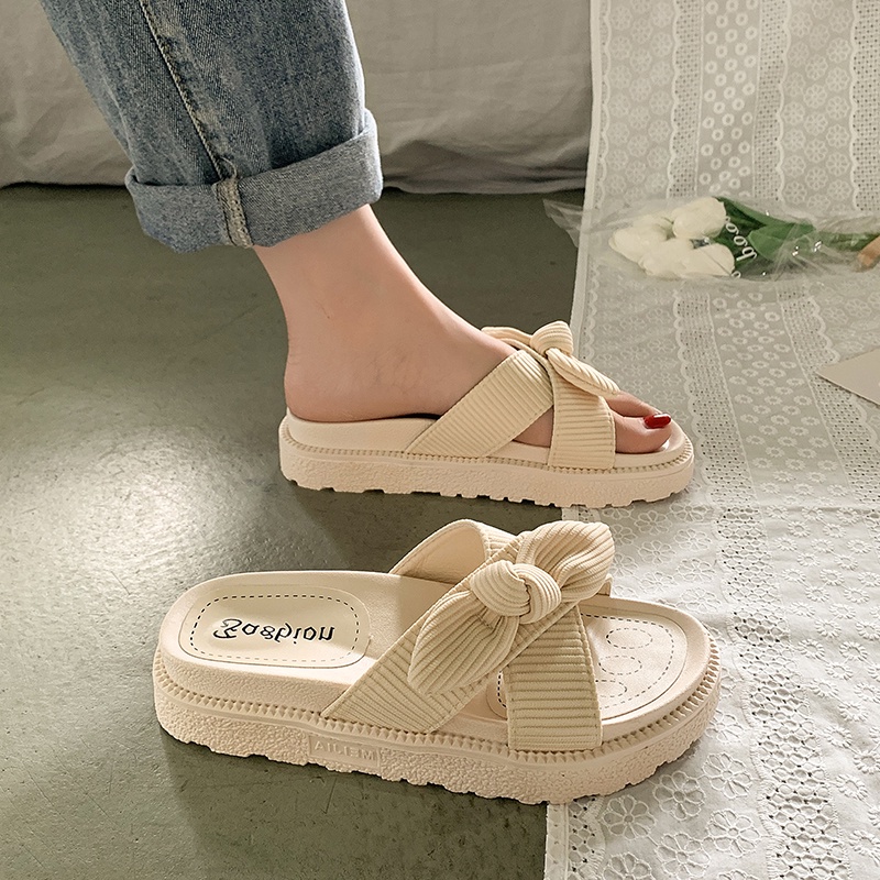 Dép sandal IELGY đế dày phong cách mùa hè cho nữ