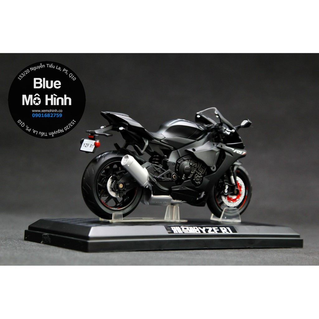 Blue mô hình | Xe mô hình mô tô Yamaha R1 New 1:12