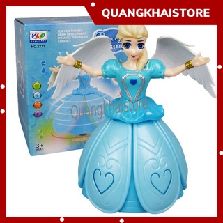 Đồ chơi trẻ em cô tiên múa có nhạc và đèn led
