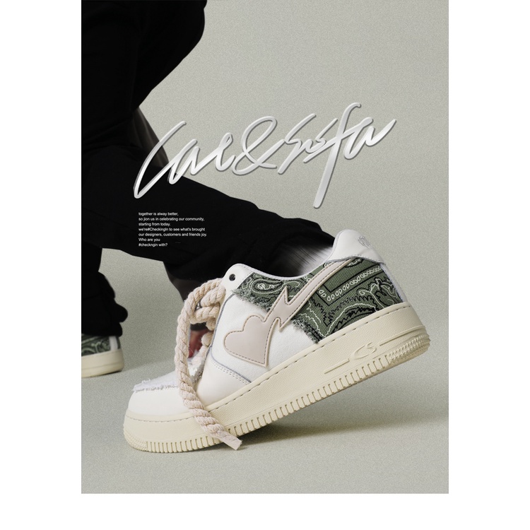 Giày Cat & Sofa Bandana Chính Hãng 💙SIMPLE SNEAKER💙 Giày Sneaker Thể Thao Cat Sofa Niche Phong Cách Trẻ Trung AC219