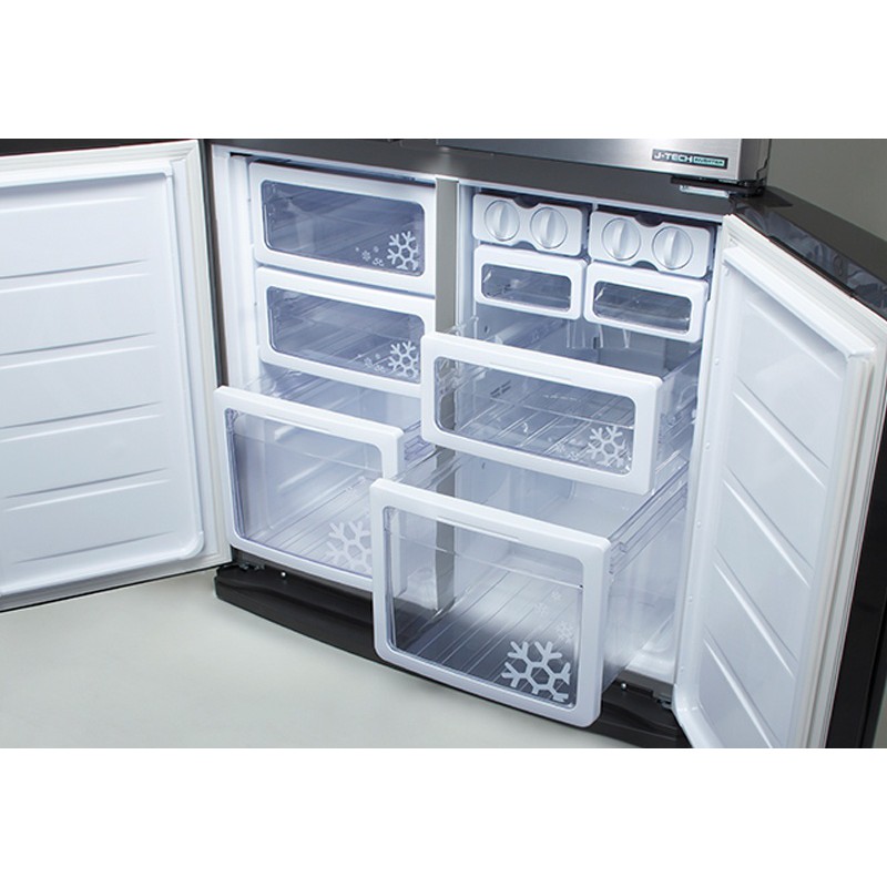 Tủ lạnh Sharp Inverter 556 lít SJ-FX630V-ST- Hàng chính hãng