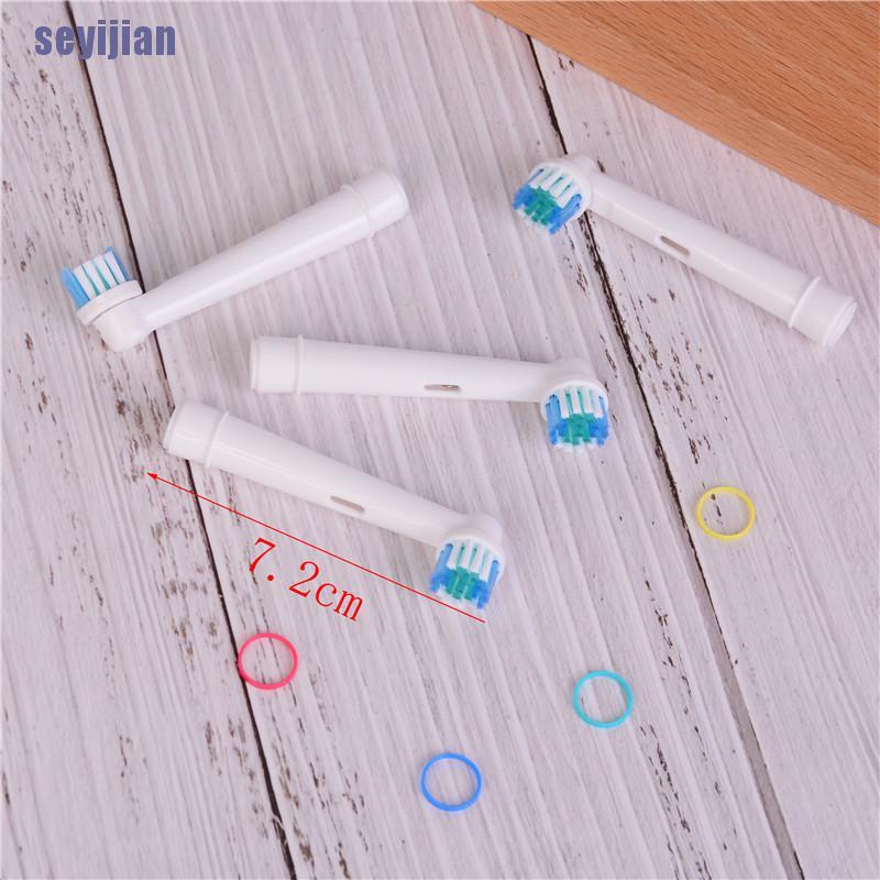 Set 4 Đầu Thay Thế Cho Bàn Chải Đánh Răng Điện Oral B SB-17A