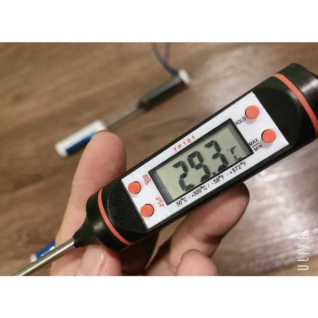 Nhiệt kế điện tử đa năng - đo nhiệt độ nước, sữa, thực phẩm. Que đo nhiệt độ nước tắm cho bé Thị Nắng Store