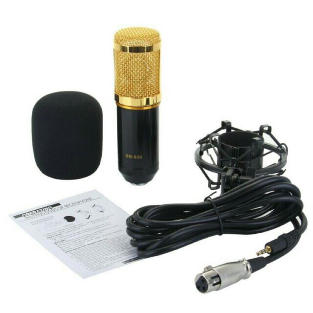 Mic thu âm BM800 micro live stream -dc2343