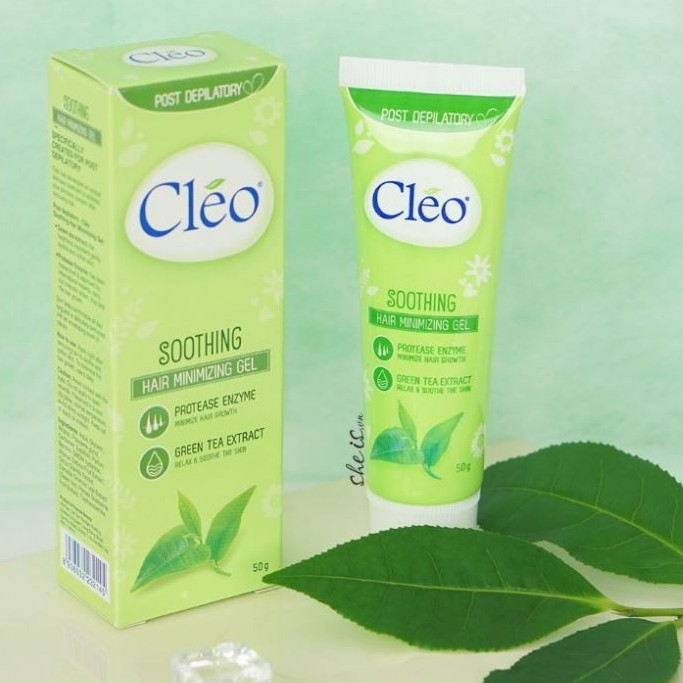 Gel Dịu Da Sau Tẩy Lông Cleo Hỗ Trợ Làm Chậm Mọc Lông 50g