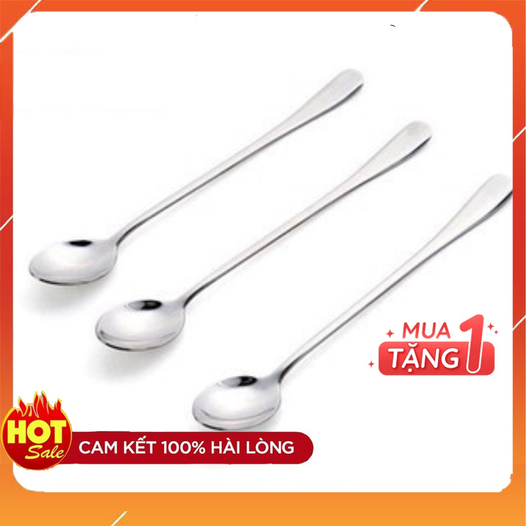 Muỗng Cafe Inox Cán Dài 19cm