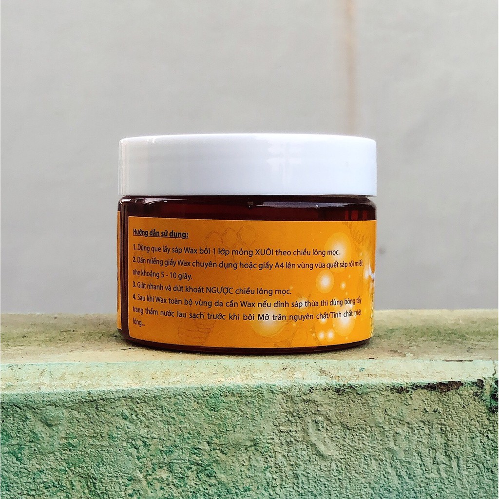 Tẩy lông nách chân vùng kín ria mép toàn thân an lành Calli Honey 250g tặng 50 giấy + 2 que wax - WCH | BigBuy360 - bigbuy360.vn