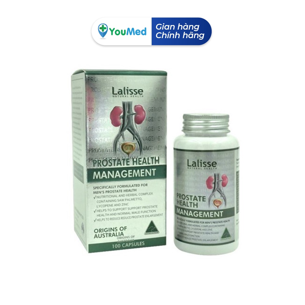 Lalisse Prostate Health Management - viên uống hỗ trợ chức năng tuyến tiền liệt