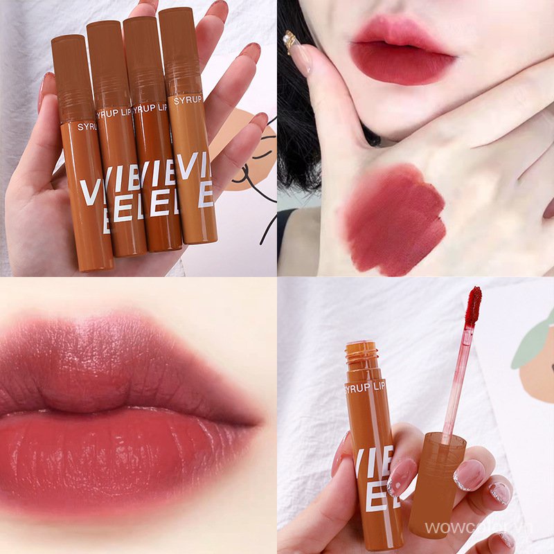 [Hàng mới về] Son kem VIBELY 2.2g trang điểm lâu trôi chống thấm nước thời trang