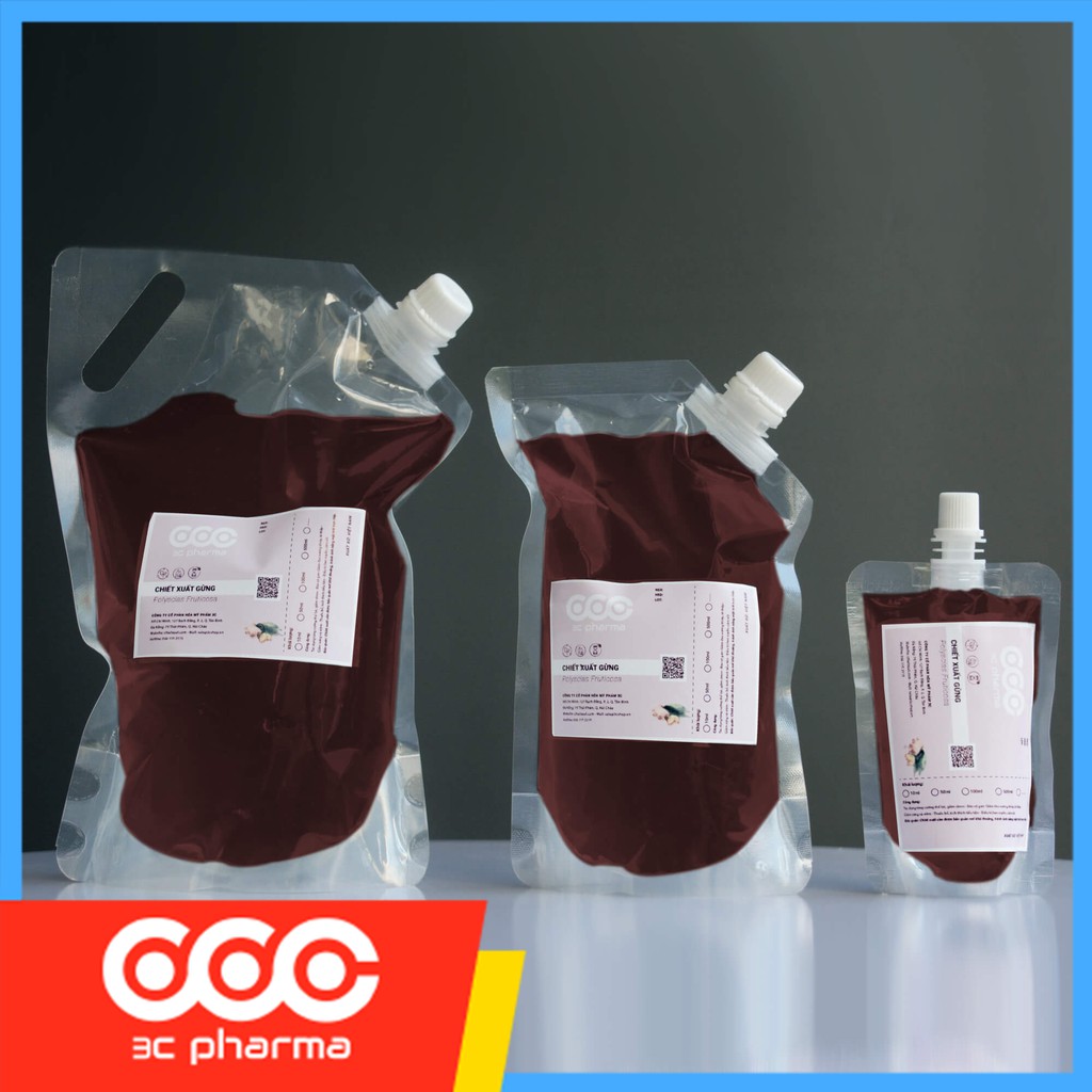Chiết xuất gừng 3C Pharma nguyên liệu làm mỹ phẩm