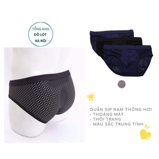 Set 3 quần sịp nam thông hơi