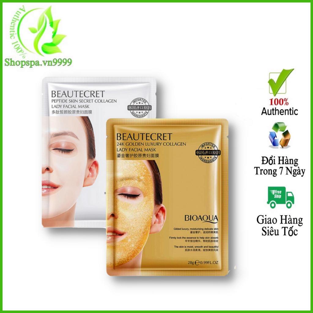 Mặt Nạ Thủy Tinh Bioaqua, Mặt Nạ Thạch Collagen Trong Suốt